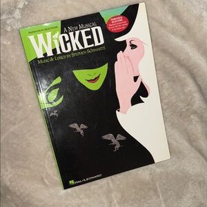 Wicked Musical Piano Vocal Selections Book